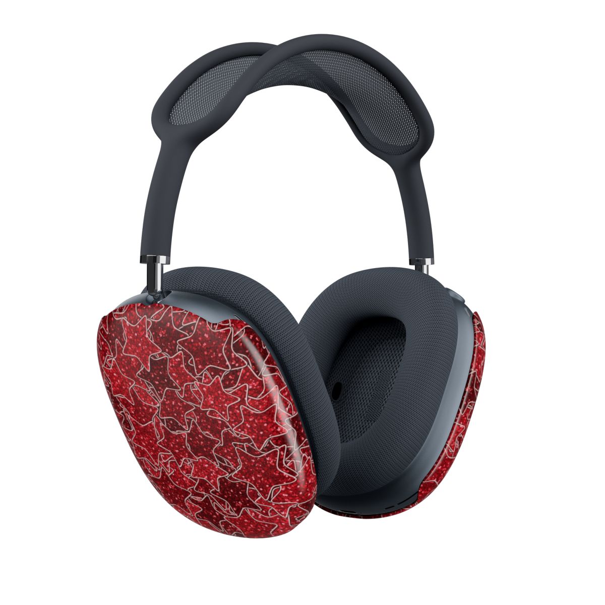 Star Stickers Red AirPods Max Case