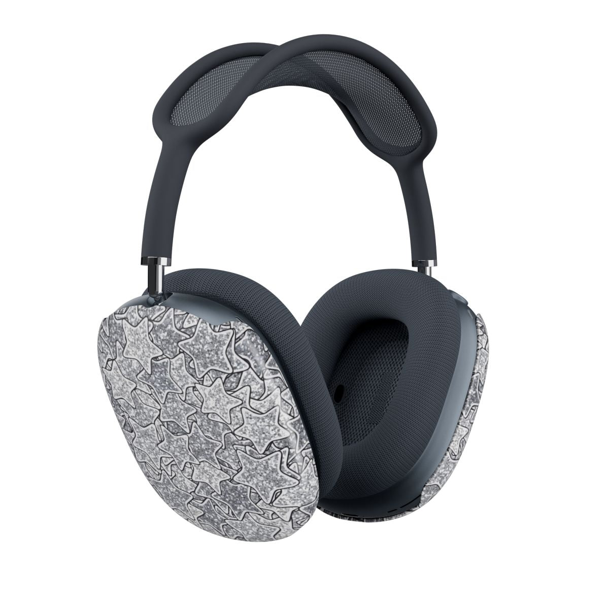 Star Stickers Silver AirPods Max Case