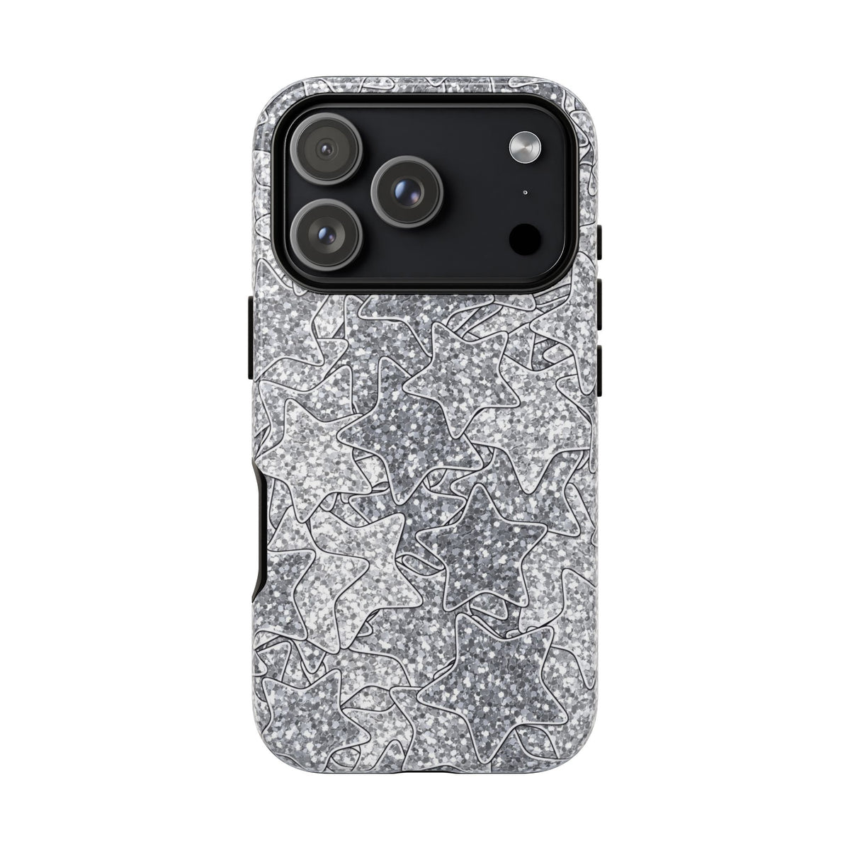 Star Stickers Silver Tough Case on iPhone 18 Pro