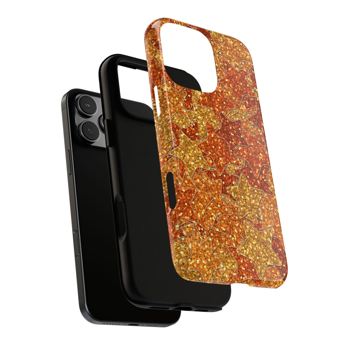 Star Stickers Orange Tough Case layers