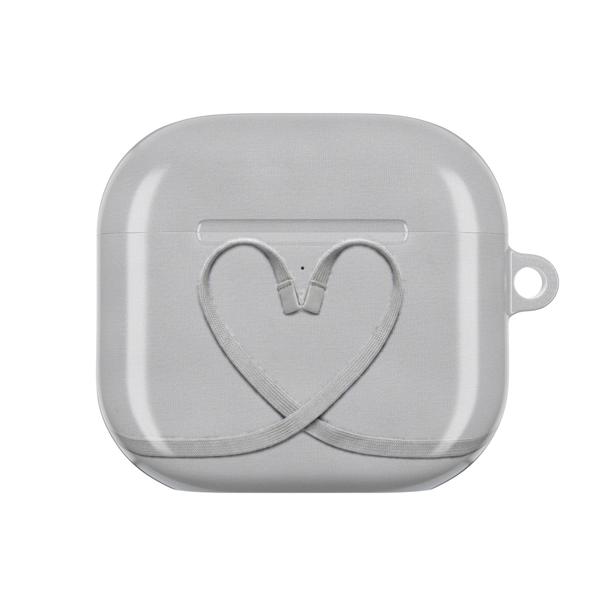 Sweatpants Heart Grey AirPods Case front