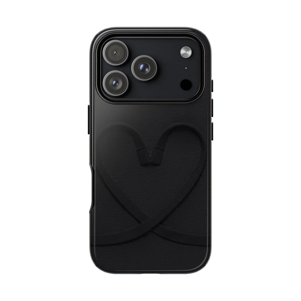 Sweatpants Heart Black Tough Case on iPhone 18 Pro