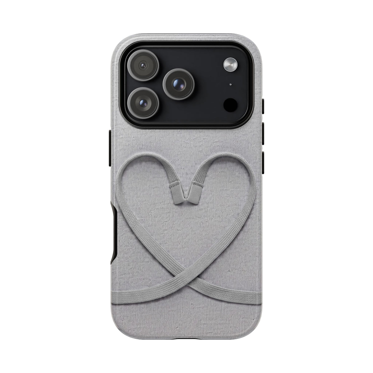 Sweatpants Heart Grey Tough Case on iPhone 18 Pro