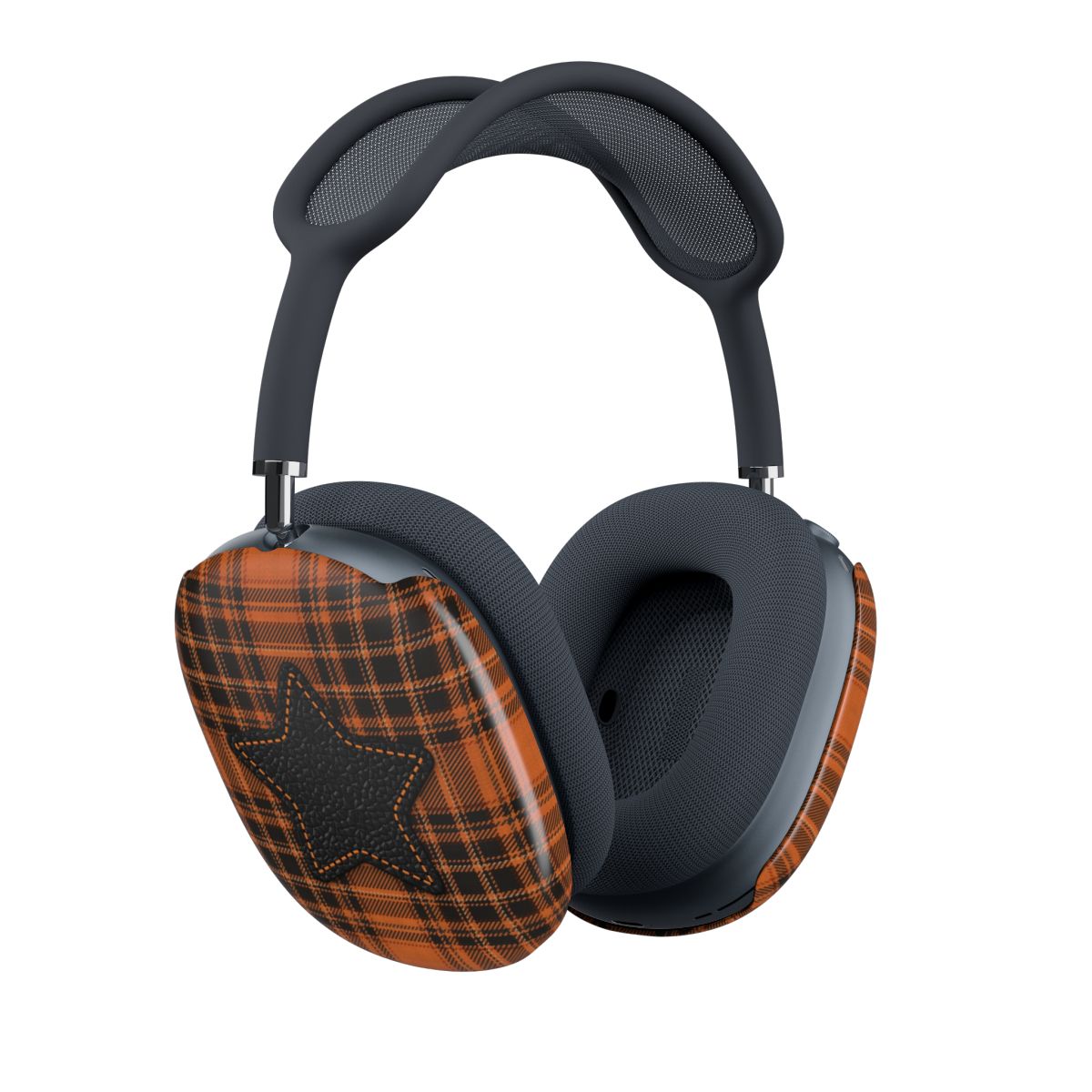 Tartan Leather Star AirPods Max Case