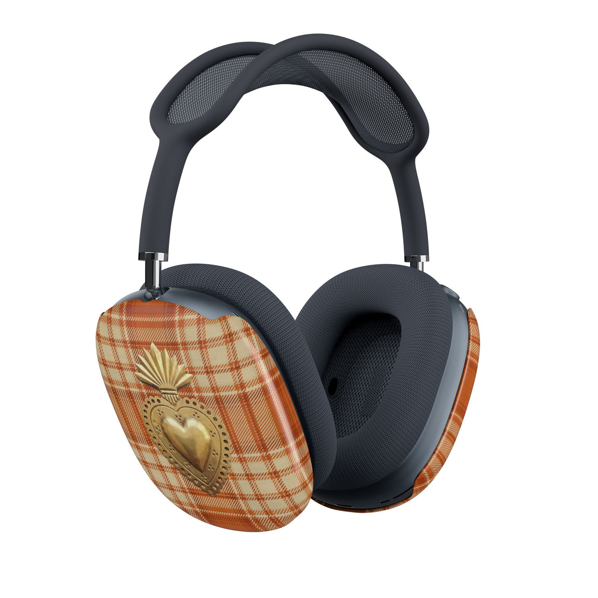 Tartan Sacred Heart AirPods Max Case