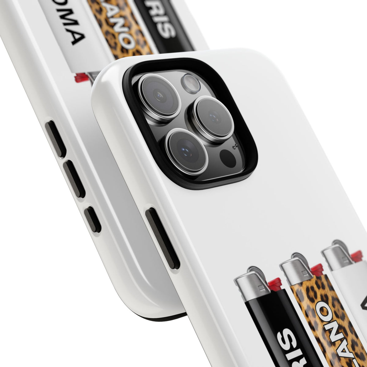 Three Lighters Tough Case close-up