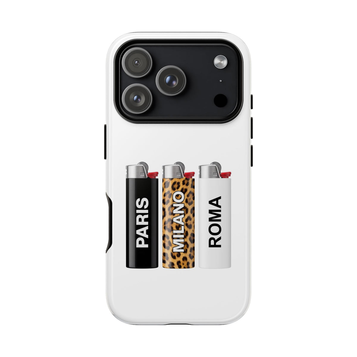 Three Lighters Tough Case on iPhone 18 Pro