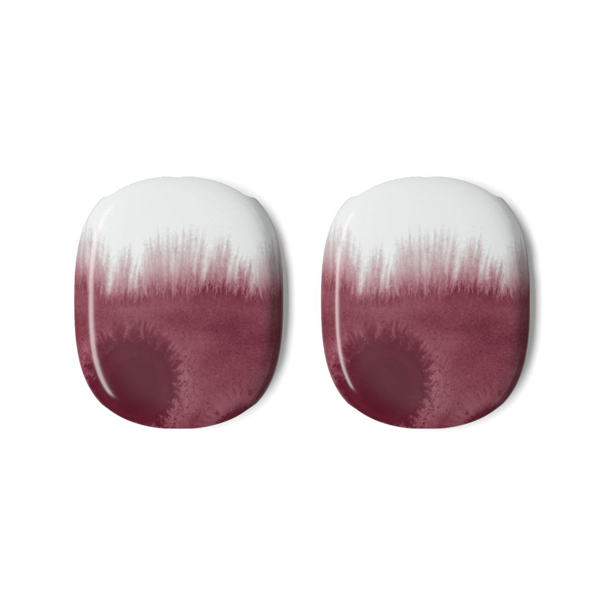 Watercolour Bleed Burgundy AirPods Max Case